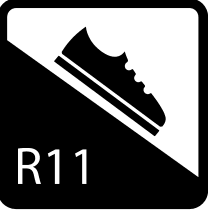 Anti-slip for shoes: R11 Anti-slip for shoes: R11